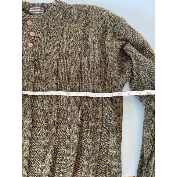 Preswick & Moore Mens NWT Green knit Sweater Size XL - Picture 5 of 7